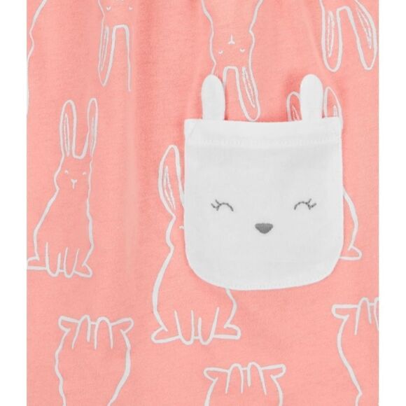 Nwt Family Look 100% cotton Carter's Toddler Girl Easter Bunny Dresses Bundle - Picture 8 of 8